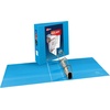 image:imageAvery HeavyDuty View 3 Ring Binder 3 One Touch Slant Rings Holds 85 x 11 Paper 1 Light Blue Binder 056013 Pack of 4