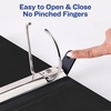 image:imageAvery HeavyDuty View 3 Ring Binders 4 One Touch Slant Rings 760Sheet Capacity 45 Inch Wide Spine Great for Home School Supplies Office or Organization Needs White Binders 4Pack of 79704