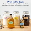 image:imageAvery Matte White Oval Labels Sure Feed Technology 1 x 2 600 Matte White Printable Labels600 Labels