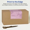 image:imageAvery Matte White Rectangle Labels Sure Feed Technology 4 x 6 50 White Labels PrinttoTheEdge Permanent Adhesive LaserInkjet Printable200 labels