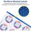 image:imageAvery Matte White Round Labels Sure Feed Technology 15 Diameter 500 Matte White Printable Labels2 000 Labels