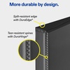 image:imageAvery Mini Durable View Protect amp Store 3 Ring Binder Holds 55 x 85 Paper 1 Round Rings 175Sheet Capacity 14 Inch Wide Spine Includes Fully Enclosed Pocket 1 Light Blue Binder 230141