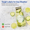 image:imageAvery Outdoor Waterproof Round Labels with Sure Feed Technology 15 Diameter White Film PrinttotheEdge Compatible with Laser Printers 1000 Labels Total500 labels