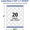 image:imageAvery Printable Durable White Hexagon Labels Sure Feed Technology 112 x 14754 PrinttotheEdge Waterproof Labels Laser amp PigmentBased Inkjet Compatible 200 Total1 000 labels
