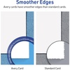image:imageAvery Printable Rectangle Invitation Cards Gold MultiLined Border 5 x 7 Matte White LaserInkjet 20ct Great for Invitation CardsMultiLined Gold Border