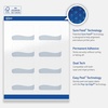 image:imageAvery Printable Rectangle Labels Double Black Border 2 x 3 Glossy White Rectangle Labels Permanent LaserInkjet 80ct Great for Product MerchandisingBlue Waves