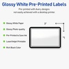 image:imageAvery Printable Rectangle Labels Double Black Border 2 x 3 Glossy White Rectangle Labels Permanent LaserInkjet 80ct Great for Product MerchandisingDouble Black Border