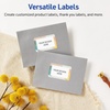 image:imageAvery Printable Rectangle Labels Gold Double Border Florals 2 x 3 Glossy White Rectangle Labels Permanent LaserInkjet 80ct Great for Product MerchandisingColor Block With Metallic Gold Veins