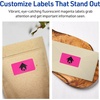 image:imageAvery Printable Rectangle Labels Sure Feed Technology 34 x 214 Neon Magenta Labels PrinttoTheEdge LaserInkjet Printable 1200 Total Great for Mailing2 400 labels