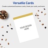 image:imageAvery Printable Rectangle Postcards Gold MultiLined Border 4 x 6 Matte White LaserInkjet 20ct Great for PostcardsDipped Gold Edge