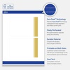 image:imageAvery Printable Rectangle Postcards Gold MultiLined Border 4 x 6 Matte White LaserInkjet 20ct Great for PostcardsDouble Dipped Gold Edge