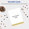 image:imageAvery Printable Rectangle Postcards Gold MultiLined Border 4 x 6 Matte White LaserInkjet 20ct Great for PostcardsDouble Dipped Gold Edge