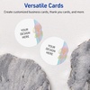 image:imageAvery Printable Round Cards Sure Feed Technology 2 Diameter Matte White with Blue Border Gold Dots Design Laser amp Inkjet Compatible 120 Total Great for Branding Weddings and MoreWatercolors with Gold Ginkgo Leaves