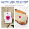 image:imageAvery Printable Round Labels Sure Feed Technology 34 Diameter Neon Magenta Labels PrinttoTheEdge LaserInkjet 3200 Total Great for Price Stickers and Mailing Seals1 600 labels