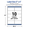 image:imageAvery Printable Shipping Labels 2 x 4 Glossy White Labels with Gold Beads Design Permanent Adhesive Laser amp Inkjet Compatible 100 Total Great for Shipping Branding and WeddingsGold Beads
