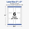 image:imageAvery Printable Square Labels Gold Dots Green Florals 3 x 3 Glossy White Square Labels Permanent LaserInkjet 60ct Great for Product MerchandisingMint  Gold Floral Frame
