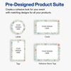 image:imageAvery Printable Square Labels Gold Dots Green Florals 3 x 3 Glossy White Square Labels Permanent LaserInkjet 60ct Great for Product MerchandisingMint  Gold Floral Frame