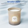 image:imageAvery Printable Square Labels Gold Edge Dots 2 x 2 Matte White Square Labels Permanent LaserInkjet 120ct Great for Product MerchandisingArched Metallic Gold Florals