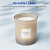 image:imageAvery Printable Square Labels Gold Edge Dots 2 x 2 Matte White Square Labels Permanent LaserInkjet 120ct Great for Product MerchandisingFlourished Metallic Gold Florals