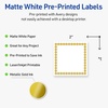 image:imageAvery Printable Square Labels Gold Edge Dots 2 x 2 Matte White Square Labels Permanent LaserInkjet 120ct Great for Product MerchandisingGold Beads