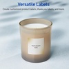 image:imageAvery Printable Square Labels Gold Edge Dots 2 x 2 Matte White Square Labels Permanent LaserInkjet 120ct Great for Product MerchandisingGold Blush