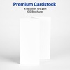 image:imageAvery Printable TriFold Brochures with Mailing Seals 85 x 11 Matte White 100 Blank Brochure Paper for Inkjet Printers 08324One Size