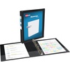image:imageAvery Showcase Standard View 3 Ring Binder 1 Slant Rings 250Sheet Capacity 14 Inch Wide Spine 1 Black Binder Ideal for Lightweight Organization and Occasional Referencing 196001