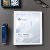 image:imageAvery Showcase Standard View 3 Ring Binder 1 Slant Rings 250Sheet Capacity 14 Inch Wide Spine 1 White Binder Ideal for Lightweight Organization and Occasional Referencing 196011