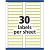 image:imageAvery TrueBlock File Folder Labels 23 x 3716 1500 Printable Labels WhiteYellow Permanent 5966