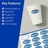 image:imageAvery TrueBlock Matte White Oval Labels Sure Feed Technology 1 x 2 240 Matte White Labels PrinttoTheEdge LaserInkjet Printable Great for Packaging and Product Merchandising240 labels