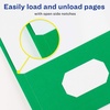 image:imageAvery Two Pocket Folders Holds up to 40 Sheets Business Card Slot 25 Green Folders 47987125 folders