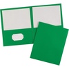 image:imageAvery Two Pocket Folders Holds up to 40 Sheets Business Card Slot 25 Green Folders 4798740 folders