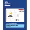 image:imageAvery UltraDuty GHS Labels Waterproof 2 X 3 White Rectangle Labels  200 Total Use with Laser Printers15 x 375