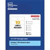 image:imageAvery UltraDuty GHS Labels Waterproof 2 X 3 White Rectangle Labels  200 Total Use with Laser Printers15 x 375