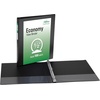 image:imageOffice Essentials Economy View 3 Ring Binders 05 Round Rings 07 Spine 100Sheet Capacity Black Binders 12Pack of 034230