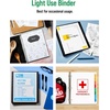image:imageOffice Essentials Economy View 3 Ring Binders 05 Round Rings 07 Spine 100Sheet Capacity Black Binders 12Pack of 034230