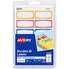 image:imageAvery Durable Labels for Kids Gear 34 x 134 Assorted Border Colors WaterResistant Labels 60 Total 414420