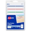 image:imageAvery File Folder Labels on 4 x 6 Sheets Easy Peel Assorted Print amp Handwrite 23 x 3716 252 Labels 5215Assorted