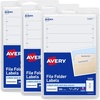 image:imageAvery File Folder Labels on 4 x 6 Sheets Easy Peel White Print amp Handwrite 23 x 3716 252 Labels 5202756 labels