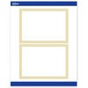 image:imageAvery Printable Rectangle Invitation Cards Gold MultiLined Border 5 x 7 Matte White LaserInkjet 20ct Great for Invitation CardsMultiLined Gold Border