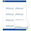 image:imageAvery Printable Rectangle Labels Black and White Polka Dots 2 x 3 Matte White Rectangle Labels Permanent LaserInkjet 80ct Great for Product MerchandisingBlue Waves