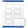 image:imageAvery Printable Rectangle Labels Gold Double Border Florals 2 x 3 Glossy White Rectangle Labels Permanent LaserInkjet 80ct Great for Product MerchandisingBlue Border With Gold Dots