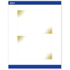 image:imageAvery Printable Rectangle Postcards Gold MultiLined Border 4 x 6 Matte White LaserInkjet 20ct Great for PostcardsGold Blush