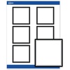 image:imageAvery Printable Square Labels Double Black Border 3 x 3 Matte White Square Labels Permanent LaserInkjet 60ct Great for Product MerchandisingDouble Black Border