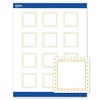 Gold Border With Gold Dots