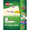 image:imageAvery TrueBlock File Folder Labels 23 x 3716 1500 Printable Labels WhiteRed Permanent 50661