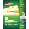 image:imageAvery TrueBlock File Folder Labels 23 x 3716 1500 Printable Labels WhiteYellow Permanent 5966
