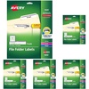 image:imageAvery TrueBlock File Folder Labels 23 x 3716 750 Printable Labels WhitePurple Permanent 5666One Size Pack of 5