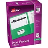 image:imageAvery Two Pocket Folders Holds up to 40 Sheets Business Card Slot 25 Green Folders 4798740 folders