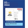 image:imageAvery UltraDuty GHS Labels Waterproof 2 X 3 White Rectangle Labels  200 Total Use with Laser Printers15 x 375